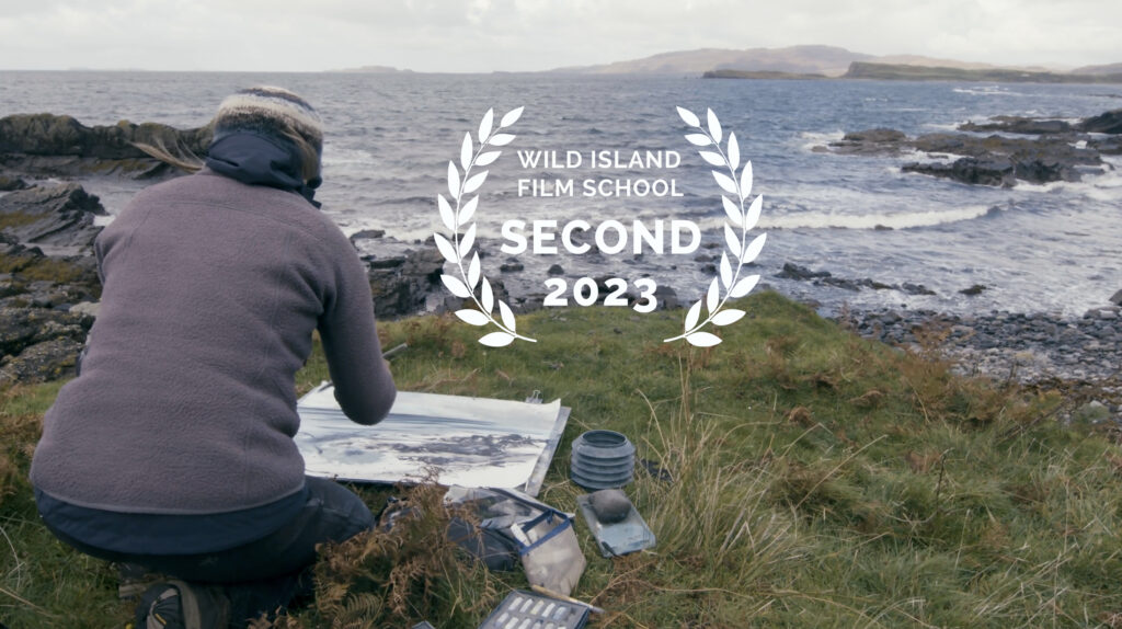 Chris Leakey and Liz Myhill second place at Wild Island Film School