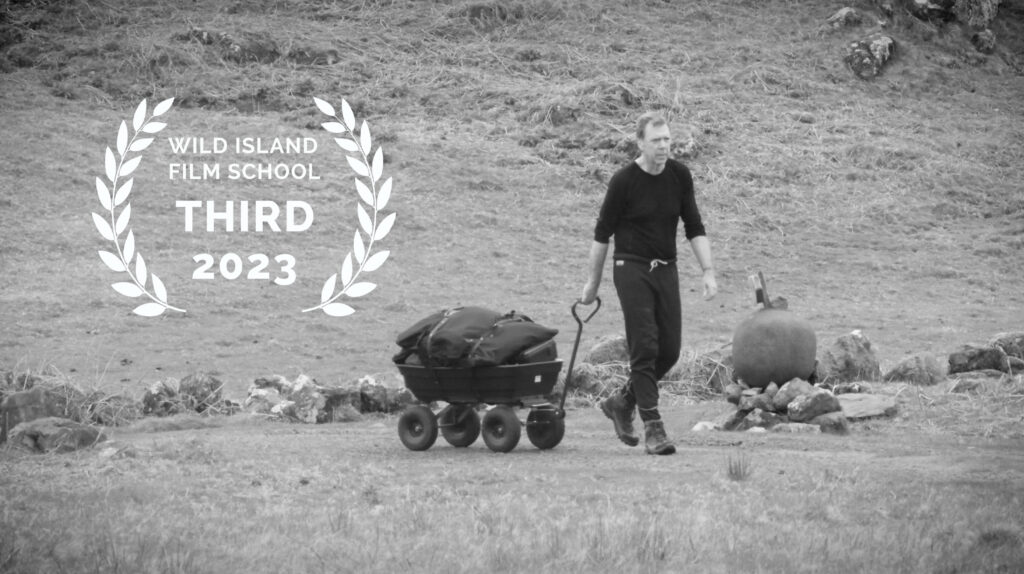 Robert Dennet-Thorpe wins third place at Wild Island Film School, Isle of Mull.