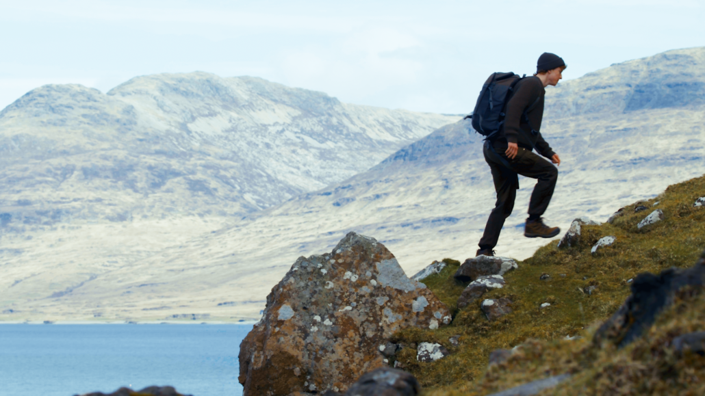 Nature based film on the Isle of Mull, Scotland